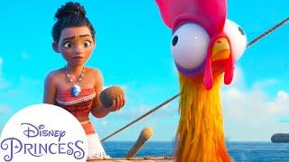 Moana & HeiHei's Ocean Adventure | Kids Cartoon | Disney Princess