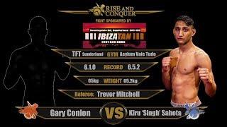 Rise and Conquer 5: Gary Conlon v Kiru 'Singh' Sahota