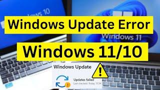 How to Fix Windows Update Error Problems in Windows 11/10 in 2024