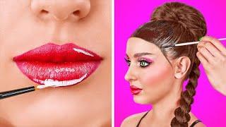 GEWELDIGE MAKE-UP TRANSFORMATIE || Fantastische pop SFX make-up tutorial! Make-up hacks van 123 GO!