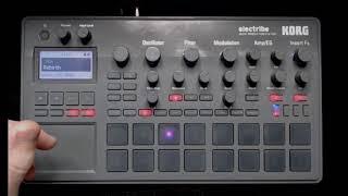 Создание техно паттерна на Korg Electribe 2