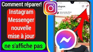 Réparer - La nouvelle mise à jour d'Instagram Messenger ne s'affiche pas | Fix Instagram New Update