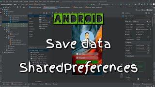 Android _ Save data _ Simple login application using SharedPreferences