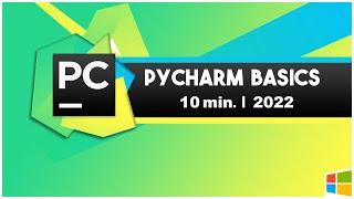 PyCharm Tutorial | Introduction to PyCharm | Basics in 10 Minutes