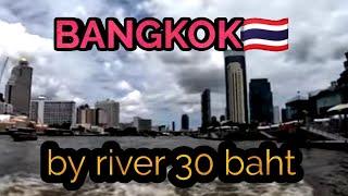 Got the boat to KHAO SAN ROAD up BANGKOK river