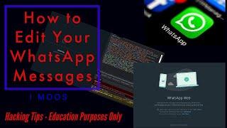 How To Edit WhatsApp Messages After Sending in PC | Using Inspect | WHATSAPP WEB TRICKs|in ur screen