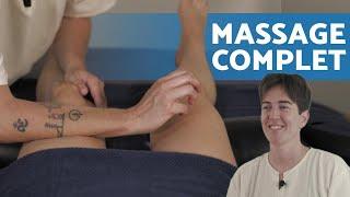 Comment faire un massage complet du corps ️ (relaxant)