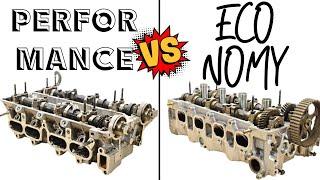 CYLINDER HEAD Face Off - 4AGE vs 4AFE - DETAILED Comparison