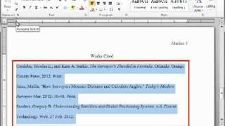 Word 2010:  Features and Tools