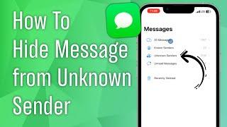 How to Hide Message from Unknown sender in Messages