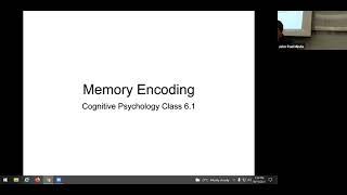 Lecture 6.1 Memory: Encoding