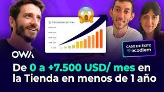 De 0 a +7.500 USD / mes en la Tienda en menos de 1 año | Caso Owa