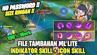 Data Open Indikator Skill + Icon Skill | Data Tambahan Ml Lite Patch M4 Terbaru