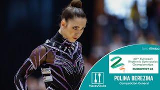 Polina Berezina (ESP) - Mazas/Clubs - CLASIFICACIÓN - Budapest EC 2024