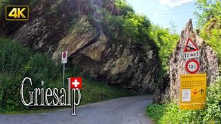 Driving the Steep, Narrow, and Winding Road from Griesalp to Interlaken, Swiss Alps  Switzerland