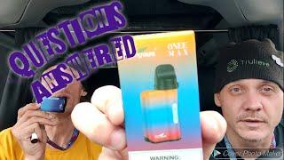 Update Review of Kang Vape ONEE Max 5000 puff disposable. (Kang Vape Questions Answered)