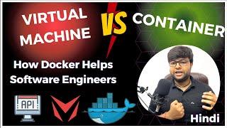  What Problem Docker Solves? Virtual Machine Vs Container | Hindi