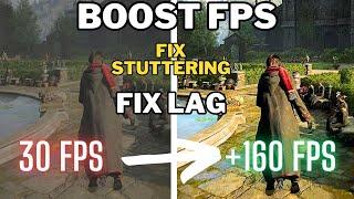 How to COMPLETELY FIX Hogwarts Legacy PC FPS Issues! PC Optimization Guide!