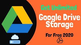 How to Get Free Google Drive Unlimited Storage Lifetime for FREE | 2020