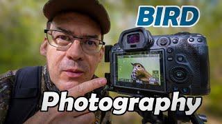 HOW TO PHOTOGRAPH SMALL BIRDS:  PHOTOGRAPHY top pro tips (using my Canon R5)