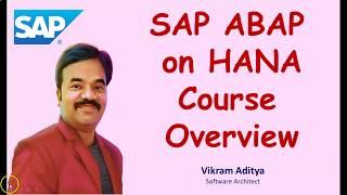 SAP HANA ABAP Course Overview