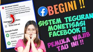 Creator Facebook Wajib Tau ini dia Sistem Teguran Pelanggaran Kebijakan Monetisasi Facebook