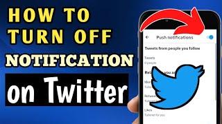 HOW TO TURN OFF PUSH NOTIFICATIONS ON TWITTER