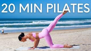 20 MIN EXPRESS PILATES WORKOUT || Intermediate Mat Pilates (No Equipment)