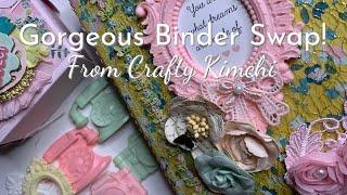 Gorgeous Binder Swap! @CraftyKimchi Hosted by @Anaswonderland3!