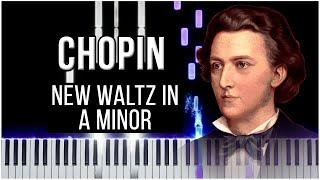 New Waltz in A minor -2024- (Chopin) 【 PIANO TUTORIAL 】