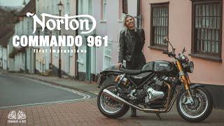 First Ride on Norton Commando 961 Sport