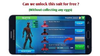 I Unlocked "Ultimate Comics Spider-Man" Suit, Do you want for free ? (I have an idea)