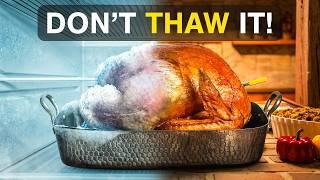 Cook Your Turkey From Frozen (Trust Me)"