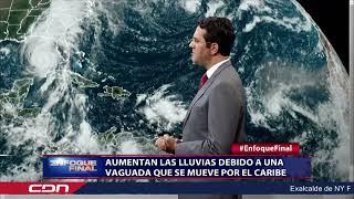 Se pronostica un aumento de las lluvias debido a una vaguada que se mueve por el Caribe