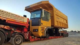 Just Transported Brand New XCMG XDR90T 40 Tons Dump Truck