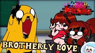 FNF Brotherly Love, But it's Tactie & GF Vs. Pibby Jake 【 Pibby Apocalypse | FNF X PIBBY 】(GF SINGS)