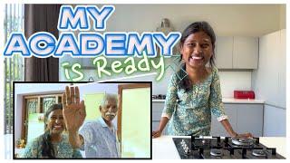 Cooking class ACADEMY is ready/Sharing a good news/Appa Amma kooda oru naal/Emma mattress