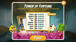 Tower of Fortune - Day 1 for Outer Space Hat Set - Angry Birds 2