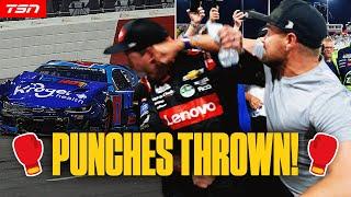 Stenhouse PUNCHES Busch After Being WRECKED in All-Star Race | NASCAR