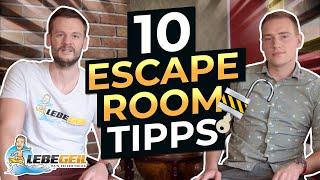 ESCAPE ROOM TIPPS | Mit diesen 10 Tipps knackst du jeden Escape Room!