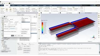 The comparison of shallow and deep open channel flows is shown in this video.