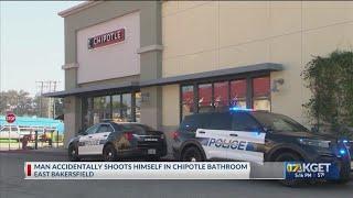 Customer accidentally shot themselves in Chipotle bathroom: Bakersfield PD