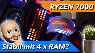 4 x RAM Module 6000 MHz auf RYZEN 7000 stabil im Memtest?