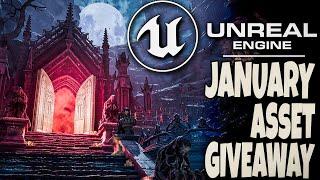 Unreal Engine January 2024 Free Assets