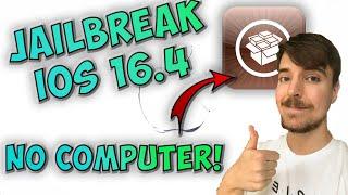 How To Jailbreak iOS 16.4  iOS 16.4 Jailbreak (NO COMPUTER)