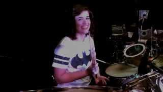 Emily Brooks -- Heads Will Roll Drum Cover