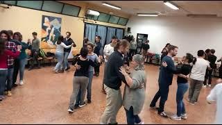 Tango lesson in Bologna. Cacu Lucero. 2022