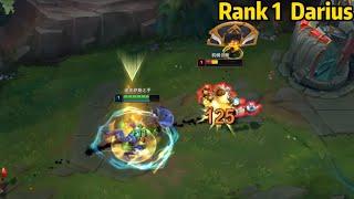 Rank 1 Darius: He is so AGGRESSIVE at Level 1!