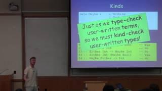 Adventure with Types in Haskell - Simon Peyton Jones (Lecture 2)