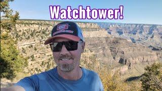 Grand Canyon 2024! Day 6. I climbed the Watchtower! van life 